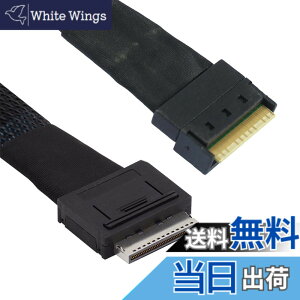 �y���������zNFHK Oculink PCIe PCI-Express SFF-8611 8i ���� SFF-8654 8i 8x �X�������C�� SSD �f�[�^�A�N�e�B�u�P�[�u�� 50cm