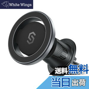 �y���������z�X�}�z�z���_�[ �� MagSafe�Ή� SYNCWIRE�y���������t�b�N�zMagSafe�ԍ� �G�A�R�������o�����p �}�O�l�b�g �ԍڃX�}�z�z���_�[ �ԃX�}�z�X�^���h �����h�~ 360�x��] iPhone 15 14 13 12 SE S