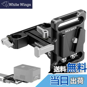 �y���������zNEEWER �~�j V�}�E���g�o�b�e���[�v���[�g 15mm LWS ���b�h�N�����v�t�� 180°�`���g�|��L�^V���b�N�d�r�v���[�g �N�C�b�N�����[�X�{�^���t�� �R���p�`�u�� SmallRig �V�����_�[���O 