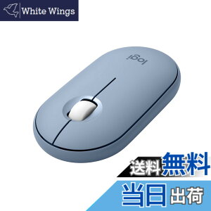 �y���������z���W�N�[�� ���C�����X�}�E�X PEBBLE MOUSE2 M350sBL ���^ �É� Bluetooth Logi Bolt �}�E�X ���� ���C�����X ���E�Ώ� Easy-Switch 4000dpi �d�r����24�P�� windows mac Chrome Android iPad M350 �u���[ ����