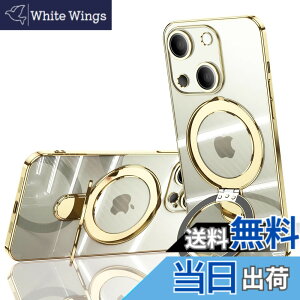�y���������zJOOBOY iPhone 14 Plus �p �P�[�X MagSafe�Ή� �N���A �����O�t�� ���b�L�d�グ �����Y�J�o�[�t�� �\�t�gTPU �ϏՌ� ���ɋ����w�� ���C�����X�[�d �X�g���b�v�z�[���t�� �A�C�t�H��14�v��