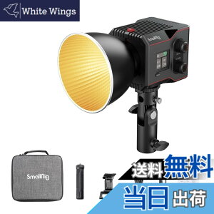 �y���������zSmallRig RC60B COB LED �r�f�I���C�g 60W �o�b�e���[���� �R���p�N�g ��F�F���x 2700K-6500K �����F CRI 97+ TLCI 98+ TM-30 Rg 100 TM-30 Rf 96 ���M�悵 �É� 9��ނ̏Ɩ����� ���� �����o�����X 