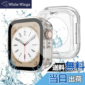 �y���������z�y2in1�ی�݌v�zPOLINK �Ή� �A�b�v���E�H�b�` �J�o�[ Series 11/10/9/8/7/6/5/4/SE3/SE2/SE 44mm PC�f�� �����K���X �Ή� Apple Watch �J�o�[�h�� ��̌^ �V�f�U�C�� 3D���p�G�b�W�����^ ���ϋv ��