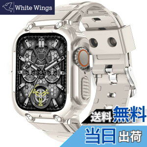 �y���������zCABOBE Apple Watch �o���h �P�[�X ��̌^ �Ή� 49mm 45mm 44mm 42mm 41mm 40mm 38mm �A�b�v���E�I�b�` �o���h �A�b�v���E�I�b�` �x���g TPU�P�[�X ��̌^ Apple Watch Series 9/8/7/SE2/SE/6/5/4/3/2/1 Apple Watc