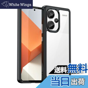 �y���������zXiaomi Redmi Note 13 Pro Plus + 5G �P�[�X�wAFINER�x�V�^ �y�� �����^ TPU+PC ���� �J�o�[ Redmi Note 13 Pro Plus + 5G ��p �ϏՌ� �Ռ��z�� �w��h�~ �C�菝�h�~ �����Y�ی� ���E�ȒP�i�u���b�N�j