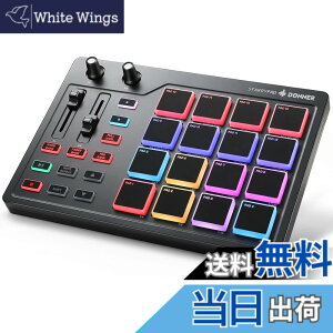 �y���������zDonner MIDI�R���g���[���[ 16�p�b�h USB Type-c ���y���� �o�b�N���C�g�t�� ���{��戵������ STARRYPAD