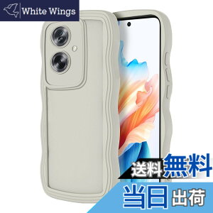 �y���������zHeeNia OPPO A79 5G �Ή� �P�[�X �J�o�[ �V���R������ CPH2557 A303OP �ϏՌ� �����h�~ ��t�ȒP �J�����ی� �����Y�ی� �����g�ѓd�b�P�[�X OPPO A79 5G �p (�z���C�g)