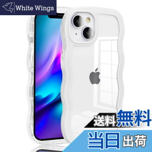 �y���������zJOOBOY iPhone 15 Plus �p �P�[�X �N���A ���� TPU �؍� ���� �E�F�[�u �\�t�g ����~�� ���^ �y�� �ϏՌ� ������� �X�}�z�P�[�X �X�g���b�v�z�[���t�� �A�C�t�H��15�v���X �p �J�o�[ 