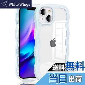 �y���������zJOOBOY iPhone 15 Plus �p �P�[�X �N���A ���� TPU �؍� ���� �E�F�[�u �\�t�g ����~�� ���^ �y�� �ϏՌ� ������� �X�}�z�P�[�X �X�g���b�v�z�[���t�� �A�C�t�H��15�v���X �p �J�o�[ 