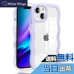 �y���������zJOOBOY iPhone 15 Plus �p �P�[�X �N���A ���� TPU �؍� ���� �E�F�[�u �\�t�g ����~�� ���^ �y�� �ϏՌ� ������� �X�}�z�P�[�X �X�g���b�v�z�[���t�� �A�C�t�H��15�v���X �p �J�o�[ 