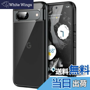 �y���������zJETech Google Pixel 8a�p �P�[�X 6.1�C���` 2024 ���΂݂Ȃ� �ی�P�[�X �Ռ��z�� �o���p�[�J�o�[ ���h�~�n�[�hPC�o�b�N (�u���b�N)