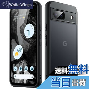 �y���������zJETech �}�b�g�P�[�X Google Pixel 8a 6.1�C���` 2024�p �����^ �������}�b�g���w�ʕی�J�o�[ �w��h�~ (�u���b�N)