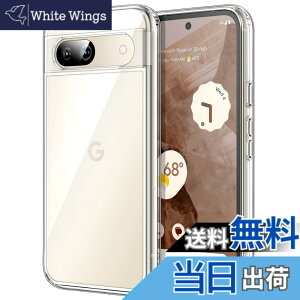 �y���������zJETech Google Pixel 8a�p �P�[�X 6.1�C���` 2024 ���΂݂Ȃ� �ی�P�[�X �Ռ��z�� �o���p�[�J�o�[ ���h�~�n�[�hPC�o�b�N (�N���A)