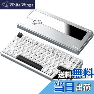 �y���������z�yWOBKEY Rainy 75�L�[�{�[�h�z�J���̂悤�ȑŌ��� ���J�j�J���L�[�{�[�h 3WAY�ڑ� OS�݊��� �z�b�g�X���b�v��VIA�̑Ή� �J�X�^�}�C�Y�� �K�X�P�b�g�f�U�C�� �A���~�j�E���f�ގg�p RG