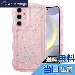 �y���������zQLTYPRI Galaxy S24 �P�[�X �N���A TPU �J�o�[ �E�F�[�u ������� �؍� ���� �E�F�[�u �O���b�^�[ ���� ���^ �y�� �ϏՌ� ����~�� (SC-51E / SCG25) �X�}�z�P�[�X ���C�����X�[�d�Ή� �X