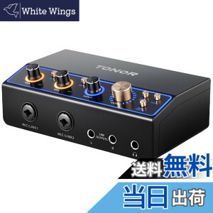 �y���������zTONOR �z�M�p�I�[�f�B�I�C���^�[�t�F�[�X�A�_�u��XLR�`�����l���I�[�f�B�I�~�L�T�[�iRGB �t���j�A�R���e���c�N���G�C�^�[�����A���[�v�o�b�N�{�^���A�X�^�W�I�^���A�v���p�v��
