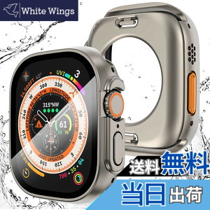 �y���������zAMAPC for Apple Watch �P�[�X 360�x�S�ʖh�� �o���h ���j�E�X�|�[�c��p �K���X�t�B���� ��̌^ apple watch �p �J�o�[ 360�t���{�f�B�h�� �A�b�v���E�H�b�` �P�[�X Apple Watch Series9/8/7 45mm��