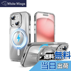 �y���������zQUEASON�yiPhone 15Plus �p MagSafe�Ή� �P�[�X�z360°��]�X�^���h ���C�����X�[�d�Ή� ��phone15plus �p �P�[�X �����O�t�� �ČRMIL�K�i iphone15�v���X �p �X�}�z�P�[�X magsafe �������� �����h