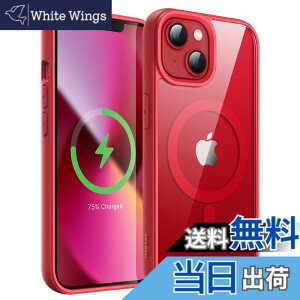 �y���������zJETech iPhone 13 mini 5.4�C���`�p �}�O�l�b�g �P�[�X MagSafe�ɑΉ� �Ռ��z�� �o���p�[�J�o�[ �\���b�h�J���[�}�b�gTPU�t���[�� �����h�~ �N���A�o�b�N (���b�h)