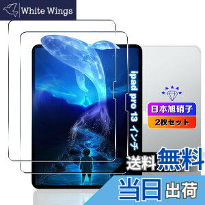 �y���������z�y2���Z�b�g�z �Ή� iPad Pro (13�C���`) (M4) 2024 �t�B���� �y���Y���Ɏq�f�ށz �p iPad pro13 (2024���f��) M4 �K���X�t�B���� �����K���X �p iPadPro (M4) (2024) �^�u���b�g �p �ی�t�B���� 