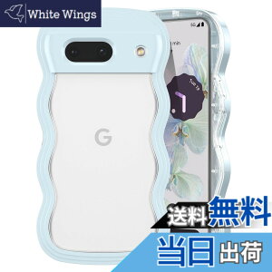 �y���������zQLTYPRI Google Pixel 7a �p �P�[�X �N���A �E�F�[�u �s�N�Z�� 7A �\�t�g TPU ���˂��� ���� �P�[�X ������� �؍� ���� ���^ �y�� �ϏՌ� �g��t���[�� �X�}�z�P�[�X ���C�����X�[�d��