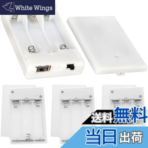 �y���������zXiatiaosann 3 AA �o�b�e���[ �z���_�[ USB �����\�P�b�g�A3 �X���b�g AA �u���b�N �o�b�e���[���[�P�[�X �J�o�[ ON/OFF �X�C�b�`�� USB �����v���O (4 �p�b�N)