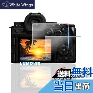 �y���������z�p Panasonic LUMIX DC-S9 �K���X�t�B���� 2�� �y���YAGC���Ɏq�f�ށz �p LUMIX S9 �����K���X �t�B���� �S�ʕی� �p DC-G100 �ی�t�B���� �ϏՌ� �d�x9H �p LUMIXS9 �t�� �K���X �t�B���� ����