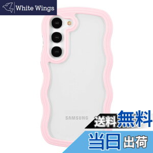 �y���������zQLTYPRI Galaxy S24 �P�[�X�N���A SC-51E / SCG25 TPU �o���p�[ �E�F�[�u ������� �؍� ���� �P�[�X ���� ���^ �y�� �ϏՌ� �X�}�z�P�[�X ���C�����X�[�d�Ή� �X�g���b�v�z�[���t�� �M��
