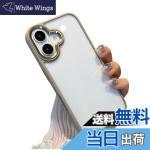 �y���������zkaitesi �Ή� iPhone 16 Plus �P�[�X �N���A ���� �Ή� �A�C�t�H�� iPhone16 Plus �p �J�o�[ 2�F �z�F ���^ ���� ���f�B�[�X �w�� �n�[�h�P�[�X,�`�^����