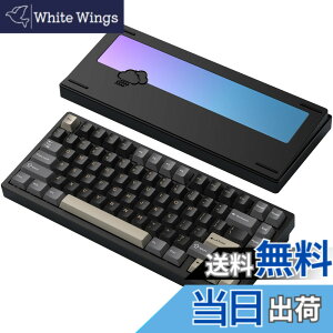 �y���������z�yWOBKEY Rainy 75�L�[�{�[�h�z�J���̂悤�ȑŌ��� ���J�j�J���L�[�{�[�h 3WAY�ڑ� OS�݊��� �z�b�g�X���b�v��VIA�̑Ή� �J�X�^�}�C�Y�� �K�X�P�b�g�f�U�C�� �A���~�j�E���f�ގg�p RG