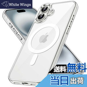 �y���������zJETech iPhone 16 Plus 6.7�C���`�p �}�O�l�b�g �P�[�X MagSafe�Ή� �Ռ��z�� �o���p�[�J�o�[ �����h�~ �N���A�o�b�N (�N���A)