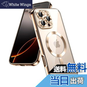 �y���������zJETech iPhone 16 Pro Max 6.9�C���`�p �\�t�g�N���A�P�[�X �J���������Y�S�ʕی� MagSafe���C�����X�[�d�Ή� �ϏՌ� �d�C���b�LTPU�J�o�[ (�f�U�[�g�`�^�j�E��)