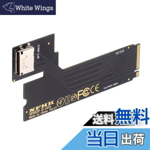 �y���������zNFHK PCI-E 4.0 M.2 M-Key to Oculink SFF-8612 SFF-8611 �z�X�g�A�_�v�^�[ 2022 2023 ThinkBook 14+ �O���O���t�B�b�N�X�J�[�h&SSD�p