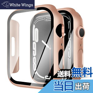 �y���������zYUGYUG �Ή� Apple Watch �P�[�X Series 11/10 Apple Watch �J�o�[ PC�f�� �A�b�v���E�H�b�` �P�[�X �K���X�t�B���� ��̌^ ���{���Ɏq�� ��d�\�� �A�b�v���E�H�b�` �J�o�[ �S�ʕی� �����K