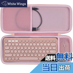 �y���������zLebakort���[�P�[�X�ƌ݊����̂���Logicool���W�N�[��PEBBLE KEYS 2 K380sGR Bluetooth���C�����X�L�[�{�[�hPEBBLE MOUSE2 M350sGR ���C�����X�}�E�X (�s���N �P�[�X)