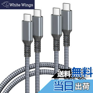 �y���������zBasesailor USB C/Type C to USB C 100W �P�[�u�� 1M/2�p�b�N�A�^�C�v C PD �[�d�R�[�h �}���[�d �A���Ή��\ iPhone 16 15 Max Pro�AMacBook�AiPad Air 4�A5th Mini 6�A6th�ASamsung Galaxy S24�AS23�AS22 Plus Ultra
