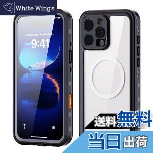 �y���������ziPhone 16 Pro Max �P�[�X ���S�h�� Magsafe�Ή� �X�g���b�v�t�� �h���P�[�X �J�o�[ �N���A ���� �A�C�t�H��16 Pro �}�b�N�X �S�ʃJ�o�[ ��� �ϏՌ� ���ʃP�[�X �t����ʕی� �A�E�g�h�A