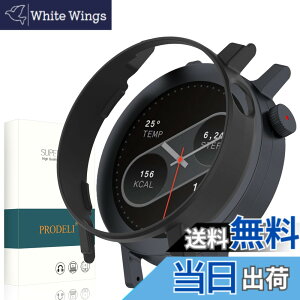 �y���������zPRODELI For CMF By Nothing Watch Pro 2 ��p �P�[�X ���t���ȒP PC�f�� �y�� �L�Y�h�~ �ϏՌ� �h�o cmf by nothing watch pro 2 �p �ی�J�o�[ �i�u���b�N�j