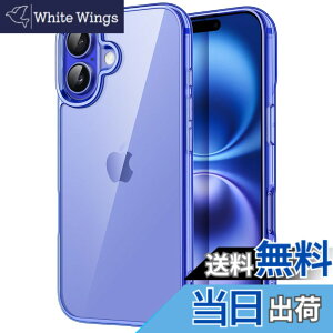 �y���������zJETech iPhone 16 Plus 6.7�C���`��p �P�[�X ���΂݂Ȃ� �Ռ��z�� �o���p�[�J�o�[ �����h�~ �N���A�o�b�N (�E���g���}����)