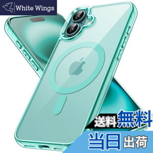 �y���������zJETech iPhone 16 Plus 6.7�C���`�p �}�O�l�b�g �P�[�X MagSafe�Ή� �Ռ��z�� �o���p�[�J�o�[ �����h�~ �N���A�o�b�N (�e�B�[���u���[)