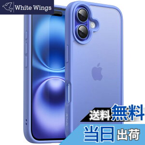 �y���������zJETech iPhone 16 Plus 6.7�C���`�p �}�b�g�P�[�X �ϏՌ����~���^���[�O���[�h�̗����ی� ������̔������w�� �X�}�z�J�o�[ �w��h�~ (�E���g���}����)