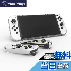�y���������zZeniMart Switch oled �J�o�[ �y2022 Switch�L�@El���f���Ή��z Switch �L�@el TPU �N���A �h�b�N�Ή� Joy-Con(L)/(R)�J�o�[�tx�L�@EL���f����p oled �X�C�b�` �P�[�X �j���e���h�[�X�C�b�` �ی�P