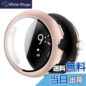 �y���������zYUGYUG �Ή� Google Pixel Watch 3 �P�[�X PC�f�� ��̌^ �s�N�Z���E�H�b�`3 �J�o�[ �����^ �����ߗ� ��d�\�� �S�ʕی� �L�Y�h�~ �y�� �����K���X �h�H �h�o(41mm,�s���N)