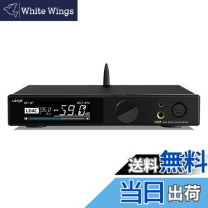 �y���������zLOXJIE D60 �t���o�����X DAC DA�R���o�[�^�[ & �w�b�h�z���A���v ��̌^ �t���b�O�V�b�vDAC�uES9039MSPRO�v����/Bluetooth 5.1�Ή�/MQA�E�n�C���]�EDSD�����S�Ή�/�o�����X�E�A���o�����X�E