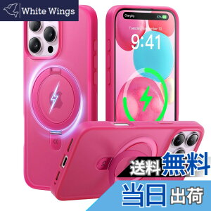 �y���������z�y8�N�Ԃ̋Z�p�����I4in1�����\���f���zCASEKOO iPhone 16 Pro Max �p �P�[�X �ČRMIL�K�i ���c���� �w��h�~ �}�b�g�d�グ MagSafe�Ή� ���ϖh�~ ������ �X�g���b�v�z�[���t�� ���C�����X