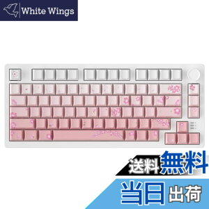 �y���������zDAREU EK75PRO ���J�j�J���L�[�{�[�h ���� ��/�s���N �e���L�[���X 75% �Q�[�~���O�L�[�{�[�h 2.4G���C�����X/Bluetooth/�L��USB�ڑ��\ �K�X�P�b�g�}�E���g 81�L�[ �p��z�� ���� RGB 