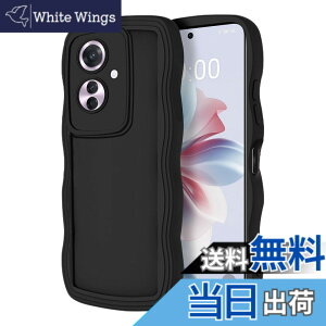 �y���������zHeeNia OPPO Reno 11A �Ή� �P�[�X �J�o�[ TPU �V���R������ �ϏՌ� �����h�~ ��t�ȒP �J�����ی� �����Y�ی� �����g�ѓd�b�P�[�X OPPO Reno 11A �p (�u���b�N)