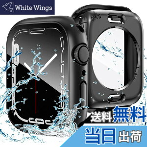 �y���������zAMAPC for Apple Watch �P�[�X 360�x�S�ʖh�� �o���h ���j�E�X�|�[�c��p �K���X�t�B���� ��̌^ applewatch�p �J�o�[ 360�t���{�f�B�h�� �A�b�v���E�H�b�` �P�[�X Apple Watch Series 11/10 46mm��