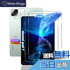 �y���������z�y2+2���Z�b�g�z �Ή� Xiaomi Pad 7 / pad 7 Pro ��p 11.2�C���` �K���X�t�B���� 2��+ �J�����ی� 2�� �y���{���Ɏq�f�ލ̗p �d�x9H ��U�h�~ �z�p �V���I�~ Pad 7 / pad 7 Pro �t�B���� �����K