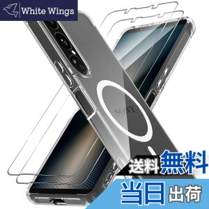 �y���������z�y1��+2���Z�b�g�zXperia 1 VII �P�[�X(1�EMagSafe�Ή�)+�K���X�t�B����(2��) SO-51F/XQ-FS44/SOG15 Greerass Xperia 1 VII ��p �J�o�[ �K���X�t�B�����t�� MagSafe�Ή� ���^ ���y�� �ϏՌ� �C�菝�h